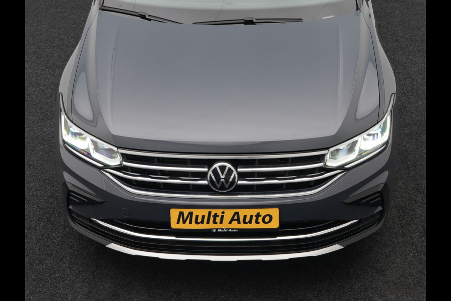 Volkswagen Tiguan 1.4 TSI Elegance Plug In Hybrid 245pk | PHEV | Trekhaak af Fabriek | Adaptive Cruise | Stuur/Stoel Verwarming | IQ Light | 18"L.M |  Carplay | Camera | Digitaal Cockpit |