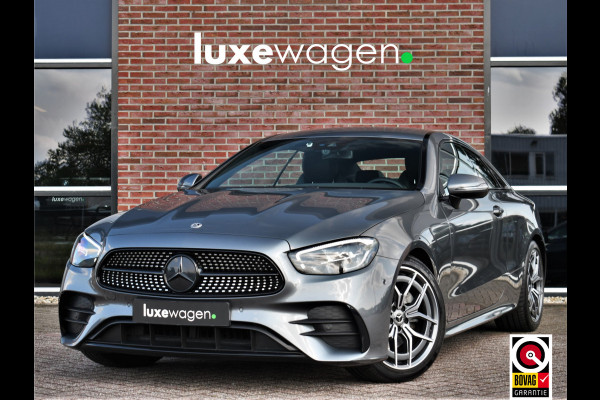 Mercedes-Benz E-Klasse Coupé 200 AMG Line Facelift | Night | Widescreen | Camera