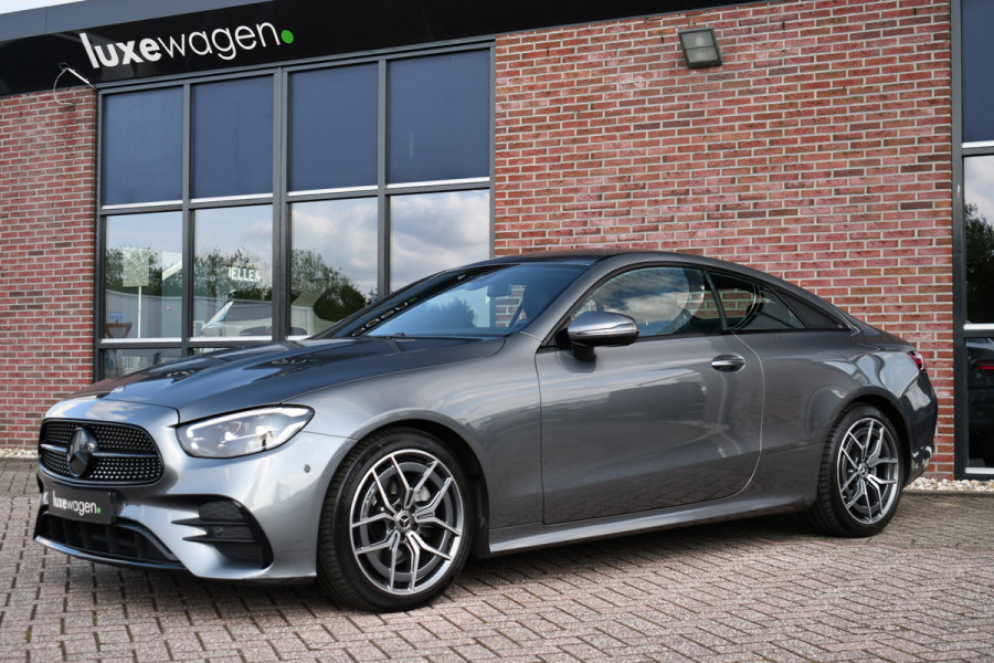 Mercedes-Benz E-Klasse Coupé 200 AMG Line Facelift | Night | Widescreen | Camera