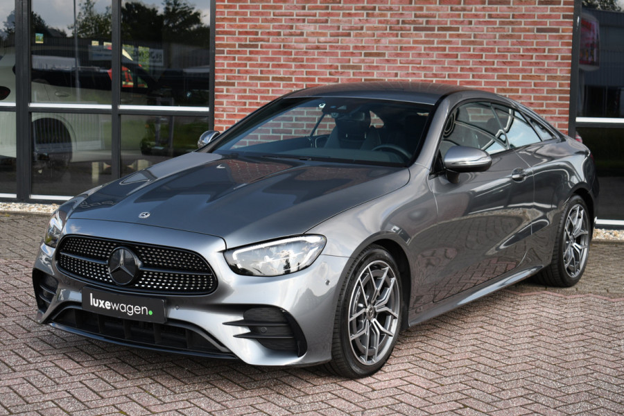 Mercedes-Benz E-Klasse Coupé 200 AMG Line Facelift | Night | Widescreen | Camera