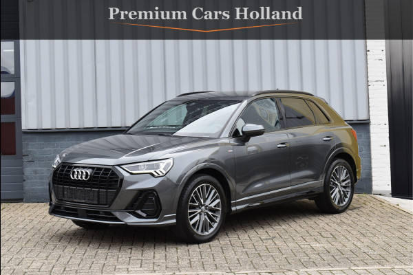 Audi Q3 35 TFSI S-Line Black Ed Matrix Leder Trekhaak Apple Carplay 19 Inch