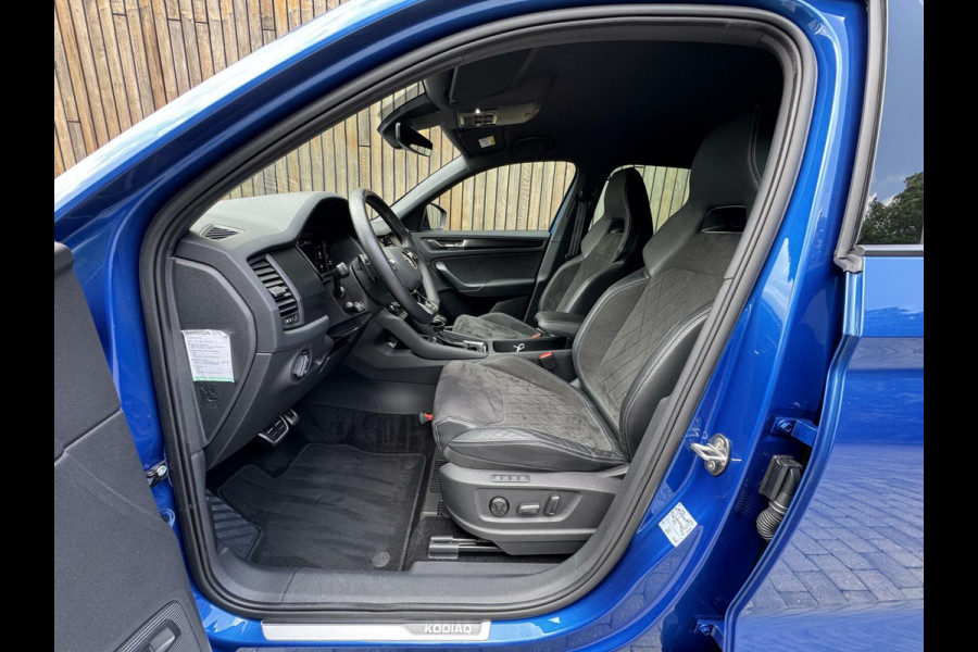 Škoda Kodiaq 1.5 TSI Sportline 7-persoons Automaat | Trekhaak uitklapbaar | Voorstoelen en achterbank verwarmd | Adaptief demping systeem | N