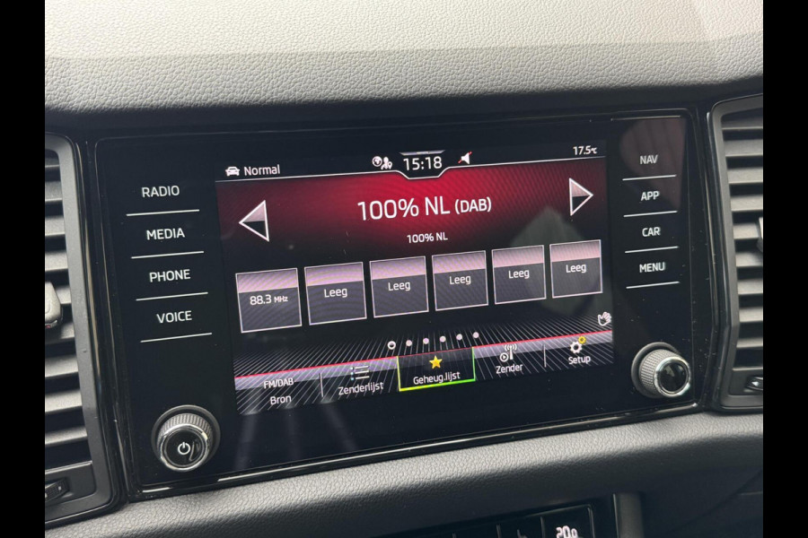 Škoda Kodiaq 1.5 TSI Sportline 7-persoons Automaat | Trekhaak uitklapbaar | Voorstoelen en achterbank verwarmd | Adaptief demping systeem | N