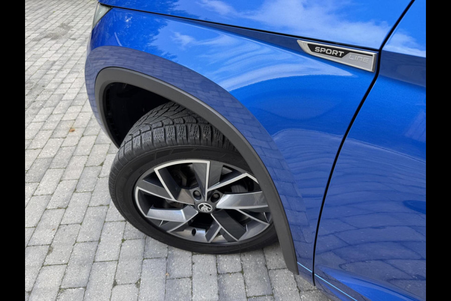 Škoda Kodiaq 1.5 TSI Sportline 7-persoons Automaat | Trekhaak uitklapbaar | Voorstoelen en achterbank verwarmd | Adaptief demping systeem | N