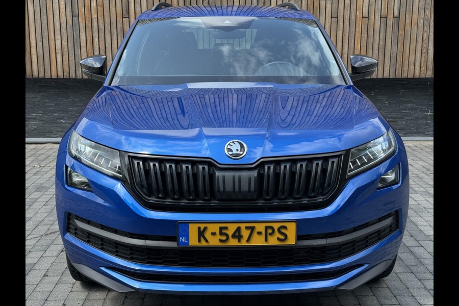 Škoda Kodiaq 1.5 TSI Sportline 7-persoons Automaat | Trekhaak uitklapbaar | Voorstoelen en achterbank verwarmd | Adaptief demping systeem | N