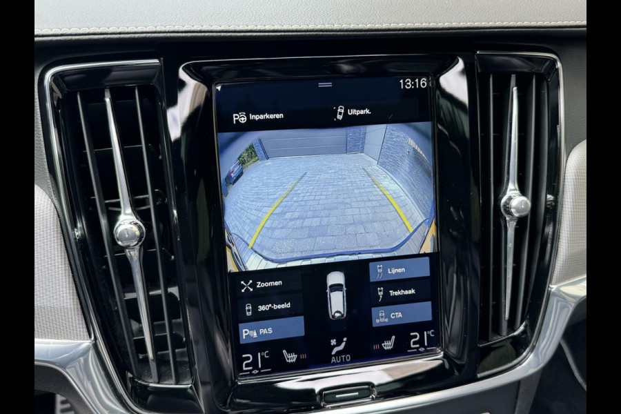 Volvo V90 2.0 D3 R-Design Automaat | Panoramadak | Volleer | Camera met rondomzicht | Bowers&Wilkins | Adaptieve cruise control | Head-up