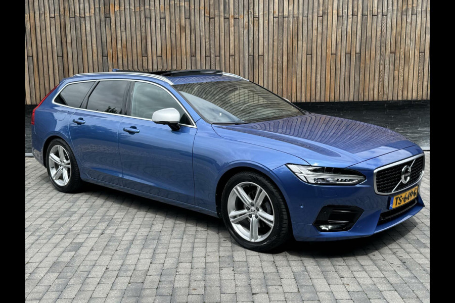 Volvo V90 2.0 D3 R-Design Automaat | Panoramadak | Volleer | Camera met rondomzicht | Bowers&Wilkins | Adaptieve cruise control | Head-up