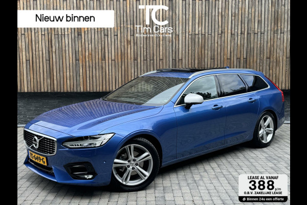 Volvo V90 2.0 D3 R-Design Automaat | Panoramadak | Volleer | Camera met rondomzicht | Bowers&Wilkins | Adaptieve cruise control | Head-up