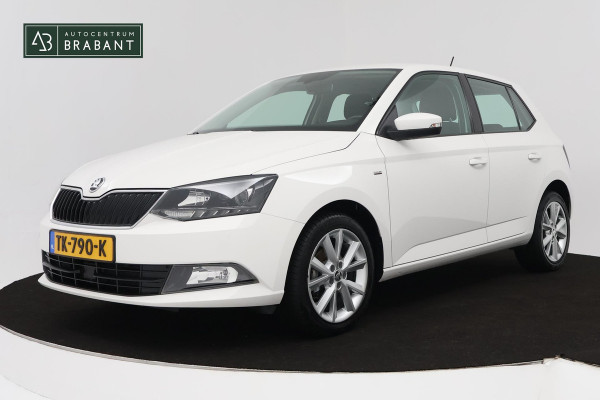 Škoda Fabia 1.0 TSI Clever (LED, NAVIGATIE, STOELVERWARMING, PARKEERSENSOREN, STUURBEDIENING, TREKHAAK)