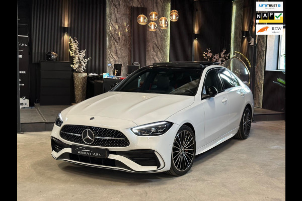 Mercedes-Benz C-Klasse 180 AMG Line|PANO|SFEER|BOMVOL