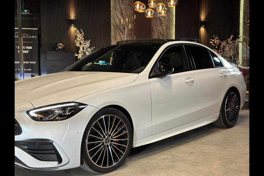Mercedes-Benz C-Klasse 180 AMG Line|PANO|SFEER|BOMVOL