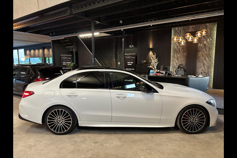 Mercedes-Benz C-Klasse 180 AMG Line|PANO|SFEER|BOMVOL