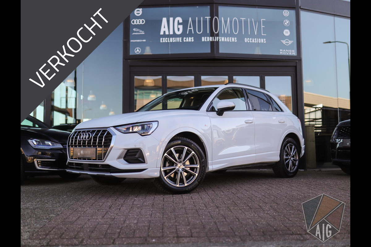 Audi Q3 35 TFSI S Line Pro Line S | Standkachel | Trekhaak | ACC | Stoelverw. Audi Q3 35 TFSI S Line Pro Line S | Standkachel | Trekhaak | ACC | Stoelverw.