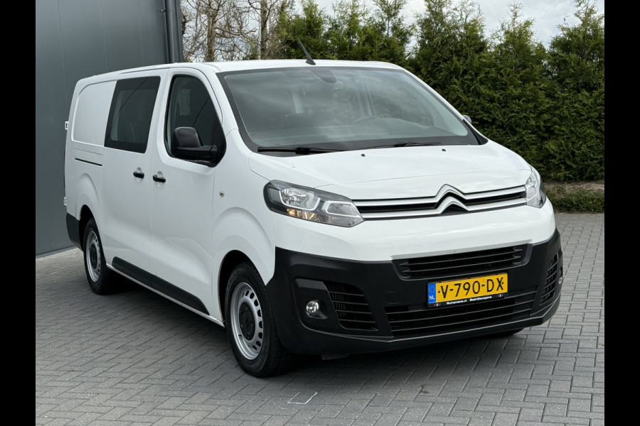 Citroën Jumpy 2.0 BlueHDI 123 PK / L3H1 / 1e EIG. / DUBBELE CABINE 6-PERS / AIRCO / CRUISE / CAMERA