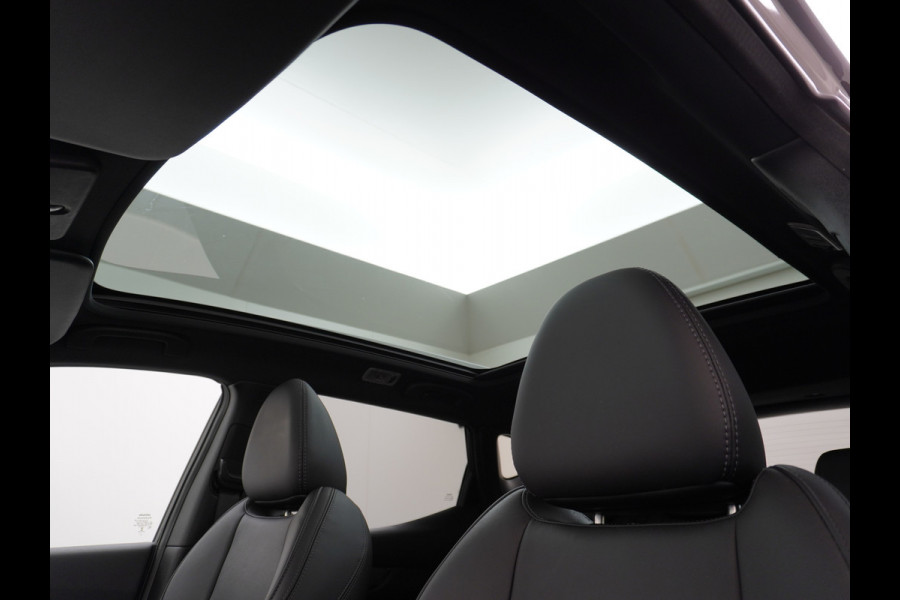Nissan QASHQAI T 116Pk elekr.+Leer Pano-dak Memory Leather-Pack Tekna 360°-Camera Park-Assist PDC-a+v Bose-Sound Navi Ecc Edition Cruise Contro Rijstrooksensor Verwarmde voorruit Privacy Glas Zeer Compleet!