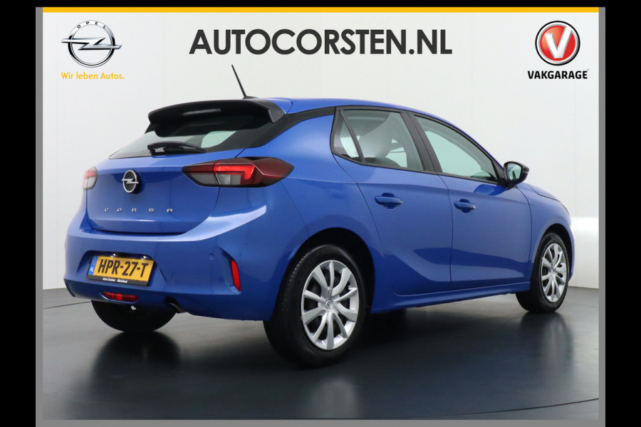 Opel Corsa 1.2I NWE Model Navi Camera Apple Carplay Android Airco Stuur+Stoelverwarming Cruise Control Edition Pdc DAB Regen-Lichtsensor Isofix USB Bluetooth Facelift / Nieuw Model Zeer compleet! Bijna Nieuw!
