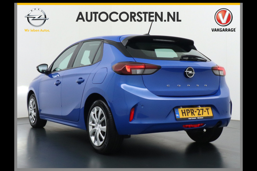 Opel Corsa 1.2I NWE Model Navi Camera Apple Carplay Android Airco Stuur+Stoelverwarming Cruise Control Edition Pdc DAB Regen-Lichtsensor Isofix USB Bluetooth Facelift / Nieuw Model Zeer compleet! Bijna Nieuw!