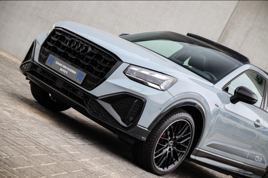 Audi Q2 1.5 35TFSI S Edition One S-line 150pk S-Tronic|1e|DLR|Panoramadak|Virtual Cockpit|LED Matrix|3D Knippers|B&O|Camera|19inch