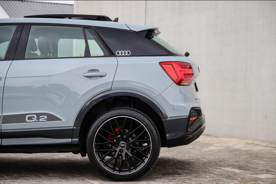 Audi Q2 1.5 35TFSI S Edition One S-line 150pk S-Tronic|1e|DLR|Panoramadak|Virtual Cockpit|LED Matrix|3D Knippers|B&O|Camera|19inch