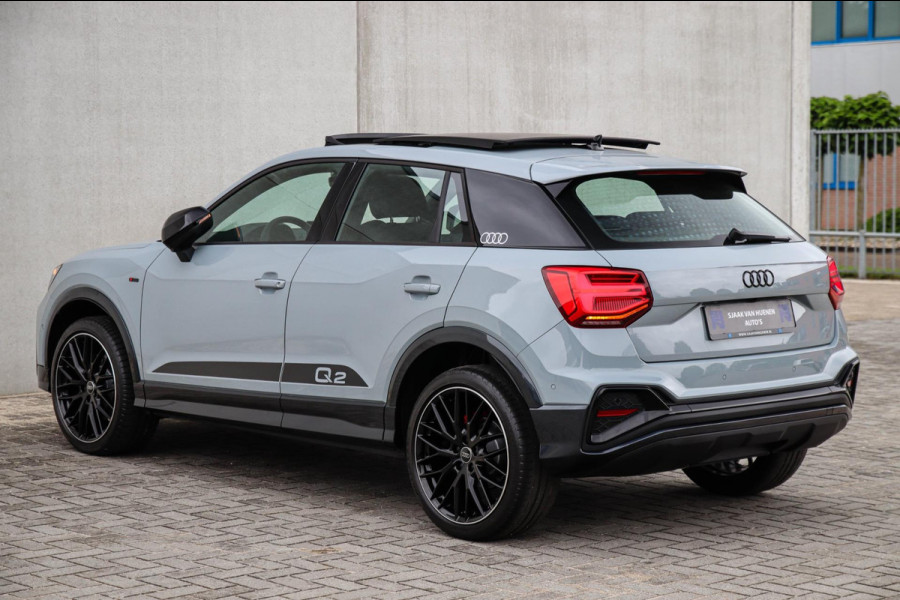 Audi Q2 1.5 35TFSI S Edition One S-line 150pk S-Tronic|1e|DLR|Panoramadak|Virtual Cockpit|LED Matrix|3D Knippers|B&O|Camera|19inch