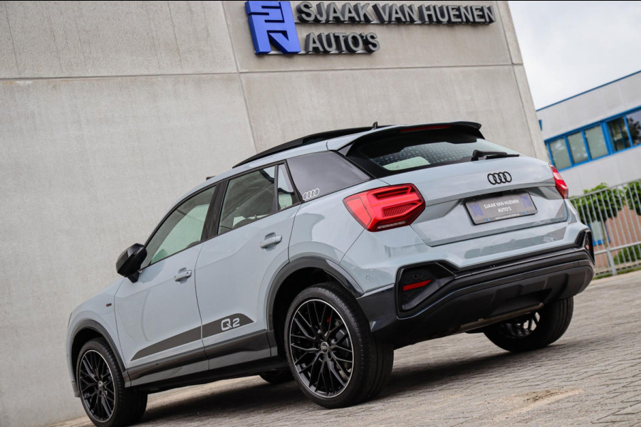 Audi Q2 1.5 35TFSI S Edition One S-line 150pk S-Tronic|1e|DLR|Panoramadak|Virtual Cockpit|LED Matrix|3D Knippers|B&O|Camera|19inch