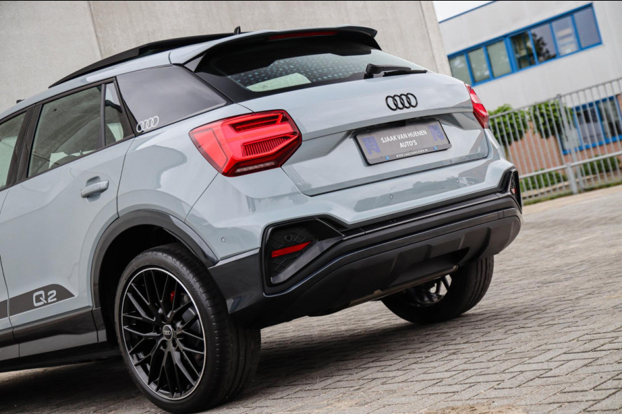 Audi Q2 1.5 35TFSI S Edition One S-line 150pk S-Tronic|1e|DLR|Panoramadak|Virtual Cockpit|LED Matrix|3D Knippers|B&O|Camera|19inch