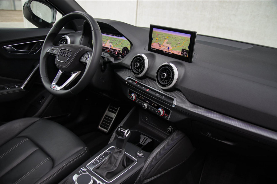 Audi Q2 1.5 35TFSI S Edition One S-line 150pk S-Tronic|1e|DLR|Panoramadak|Virtual Cockpit|LED Matrix|3D Knippers|B&O|Camera|19inch