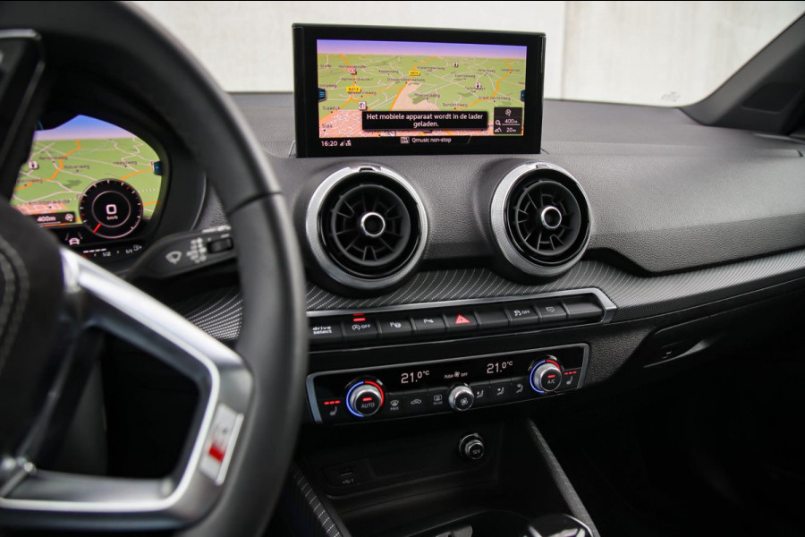 Audi Q2 1.5 35TFSI S Edition One S-line 150pk S-Tronic|1e|DLR|Panoramadak|Virtual Cockpit|LED Matrix|3D Knippers|B&O|Camera|19inch