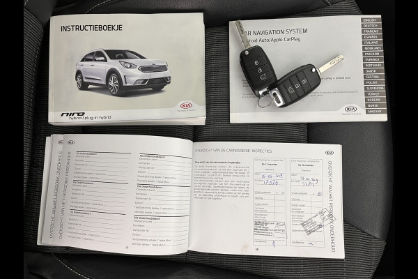 Kia Niro 1.6 GDi Hybrid ExecutiveLine Aut. *LEATHER-FABRIC | NAVI-FULLMAP | KEYLESS | CAMERA | COMFORT-SEATS | DIGI-COCKPIT | LANE-ASSIST | ECC | CARPLAY | PDC | 16''ALU*
