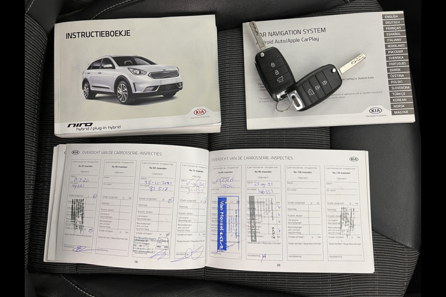 Kia Niro 1.6 GDi Hybrid ExecutiveLine Aut. *LEATHER-FABRIC | NAVI-FULLMAP | KEYLESS | CAMERA | COMFORT-SEATS | DIGI-COCKPIT | LANE-ASSIST | ECC | CARPLAY | PDC | 16''ALU*