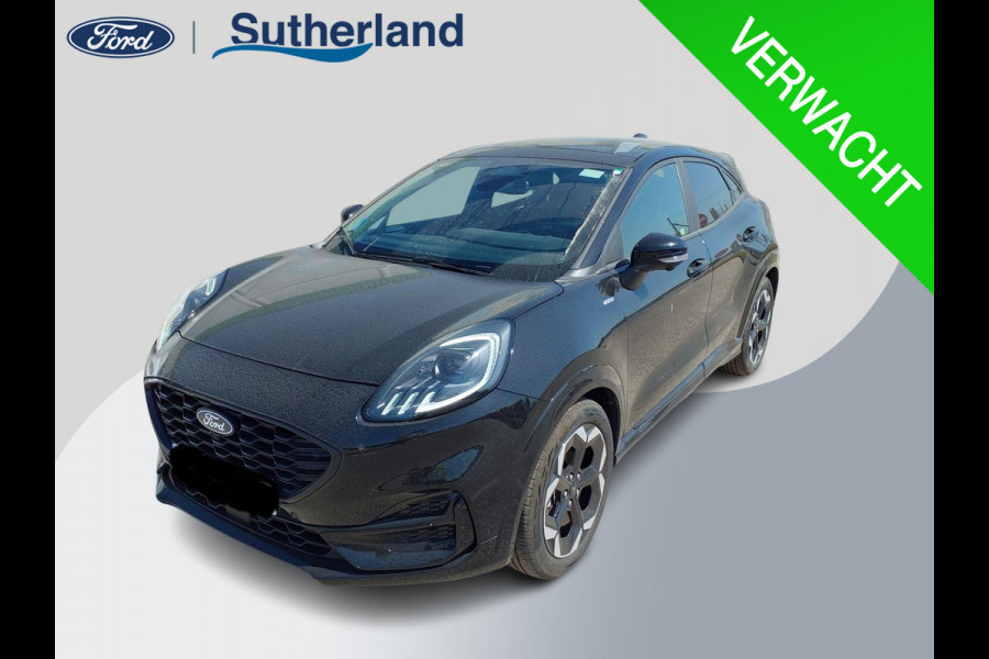 Ford Puma 1.0 EcoBoost Hybrid ST-Line X 155pk Automaat | Panoramadak | Afneembare trekhaak | Winter Pack | Adaptive cruise control | 360 graden camera | Bang&Olufsen | Elektrsiche achterklep | Matrix LED