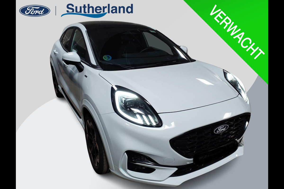 Ford Puma 1.0 EcoBoost Hybrid ST-Line X 155pk Automaat | Panoramadak | Afneembare trekhaak | Winter Pack | Adaptive cruise control | 360 graden camera | Bang&Olufsen | Elektrsiche achterklep | Matrix LED Ford Puma 1.0 EcoBoost Hybrid ST-Line X 155pk Automaat | Panoramadak | Afneembare trekhaak | Winter Pack | Adaptive cruise control | 360 graden camera | Bang&Olufsen | Elektrsiche achterklep | Matrix LED