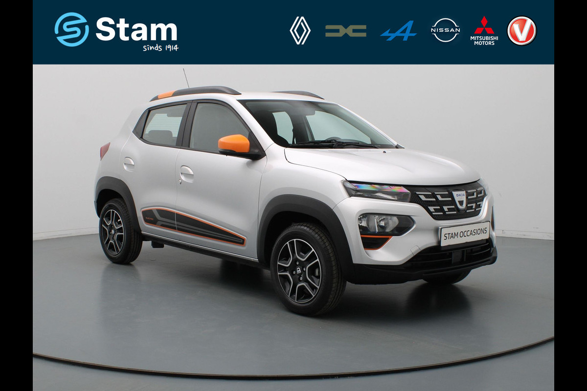 Dacia Spring Comfort Plus (Orange Pack) Airco | Camera | Carplay | Navi | Parksens. achter Dacia Spring Comfort Plus (Orange Pack) Airco | Camera | Carplay | Navi | Parksens. achter
