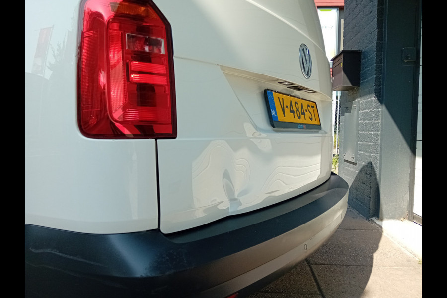 Volkswagen Caddy 1.4 TGI L2H1 EcoFuel Maxi Comfortline AIRCO I MULTIMEDIA I CRUISE CONTROL I 1e EIGENAAR I COMPLETE ONDERHOUDSHISTORIE 220 VOLT INVERTER, DEUK IN ACHTERKLEP VOOR 350 EURO EXTRA GEMAAKT