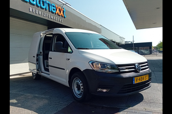 Volkswagen Caddy 1.4 TGI L2H1 EcoFuel Maxi Comfortline AIRCO I MULTIMEDIA I CRUISE CONTROL I 1e EIGENAAR I COMPLETE ONDERHOUDSHISTORIE 220 VOLT INVERTER, DEUK IN ACHTERKLEP VOOR 350 EURO EXTRA GEMAAKT