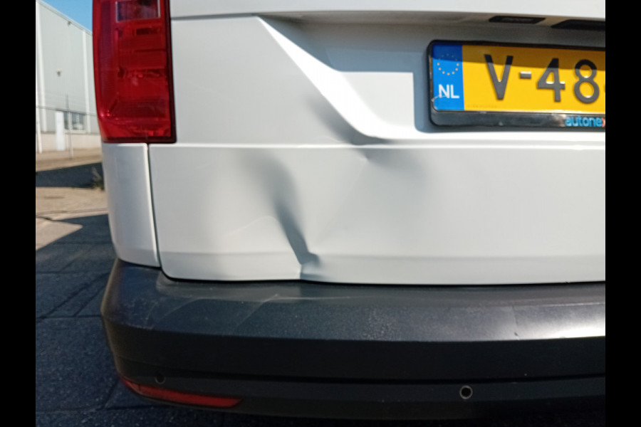 Volkswagen Caddy 1.4 TGI L2H1 EcoFuel Maxi Comfortline AIRCO I MULTIMEDIA I CRUISE CONTROL I 1e EIGENAAR I COMPLETE ONDERHOUDSHISTORIE 220 VOLT INVERTER, DEUK IN ACHTERKLEP VOOR 350 EURO EXTRA GEMAAKT
