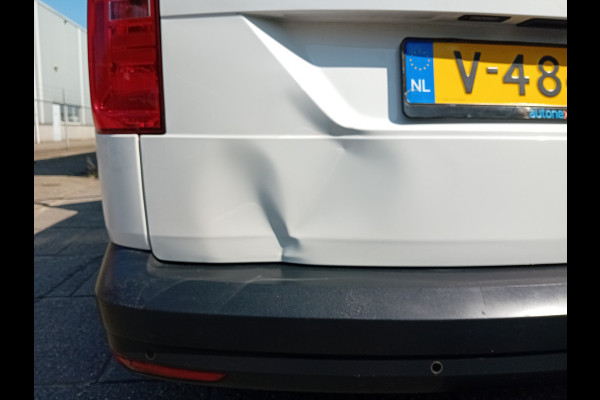 Volkswagen Caddy 1.4 TGI L2H1 EcoFuel Maxi Comfortline AIRCO I MULTIMEDIA I CRUISE CONTROL I 1e EIGENAAR I COMPLETE ONDERHOUDSHISTORIE 220 VOLT INVERTER, DEUK IN ACHTERKLEP VOOR 350 EURO EXTRA GEMAAKT