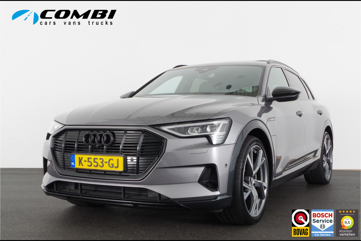 Audi e-tron 55 quattro 95 kWh Business edition Plus > B&O/360º/22inch/Matrix/Leer/Pano.schuif//Virtual Cockpit incl. navi Audi e-tron 55 quattro 95 kWh Business edition Plus > B&O/360º/22inch/Matrix/Leer/Pano.schuif//Virtual Cockpit incl. navi