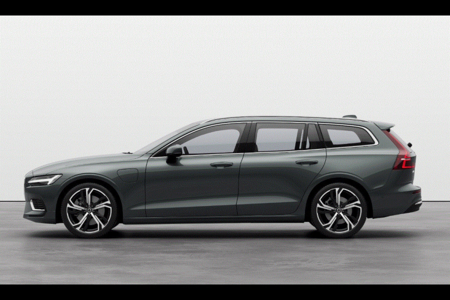 Volvo V60 T6 350PK Automaat Plug-in hybrid AWD Ultra Bright / Navigatie / Head Up Display / 360 Camera / Harman Kardon / Panorama Dak / Massage Stoelen /
