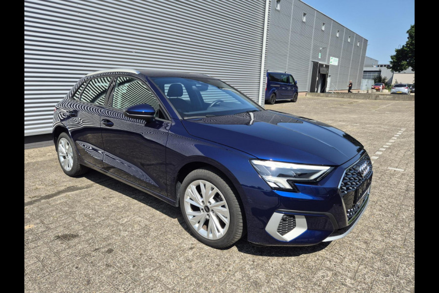 Audi A3 Sportback 40 TFSI e Advanced edition,carplay/android,parkeersensoren/camera,stoelverwarming,armsteun,virtueel dashboard