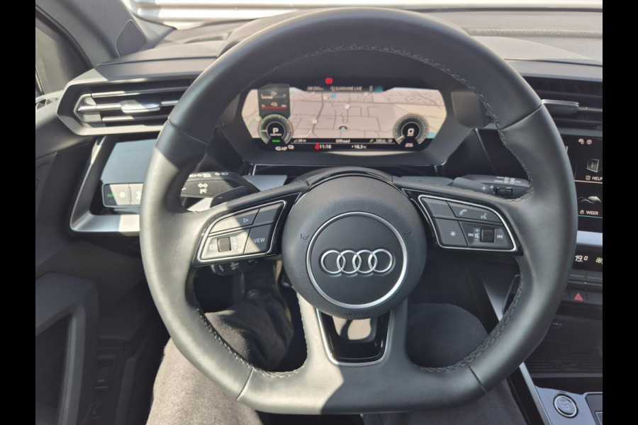 Audi A3 Sportback 40 TFSI e Advanced edition,carplay/android,parkeersensoren/camera,stoelverwarming,armsteun,virtueel dashboard