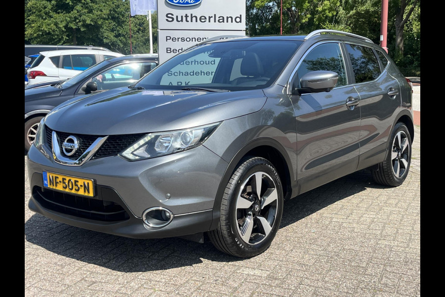 Nissan QASHQAI 1.2 N-Vision 115pk Trekhaak | Panoramadak | 360 graden Camera's | Stoelverwarming | Navigatie | Bluetooth