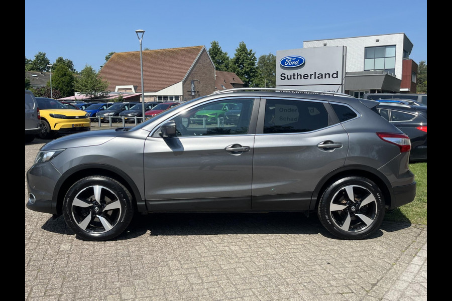 Nissan QASHQAI 1.2 N-Vision 115pk Trekhaak | Panoramadak | 360 graden Camera's | Stoelverwarming | Navigatie | Bluetooth