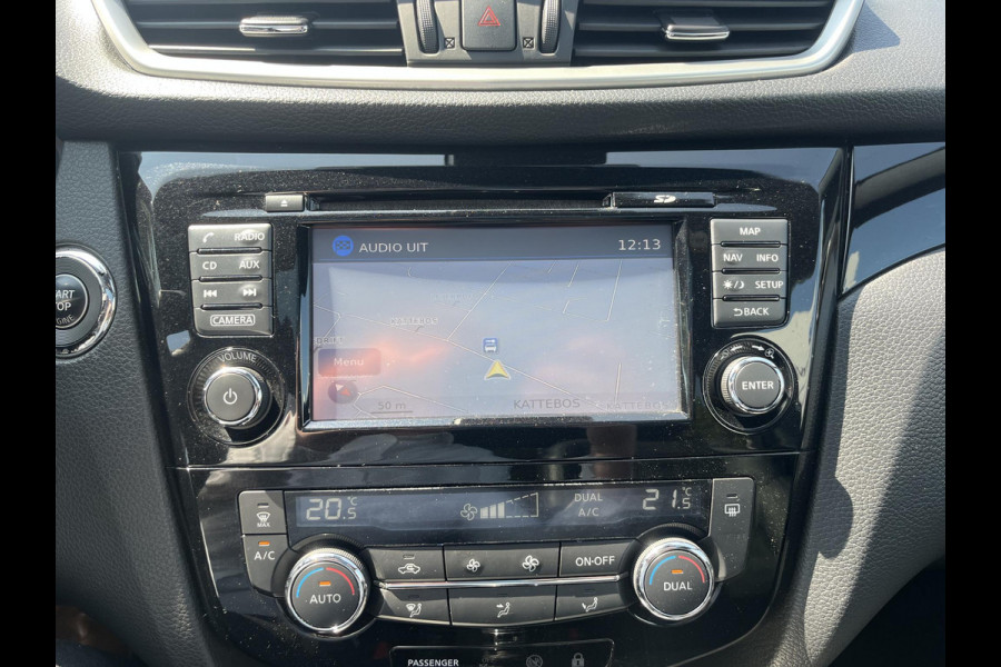 Nissan QASHQAI 1.2 N-Vision 115pk Trekhaak | Panoramadak | 360 graden Camera's | Stoelverwarming | Navigatie | Bluetooth