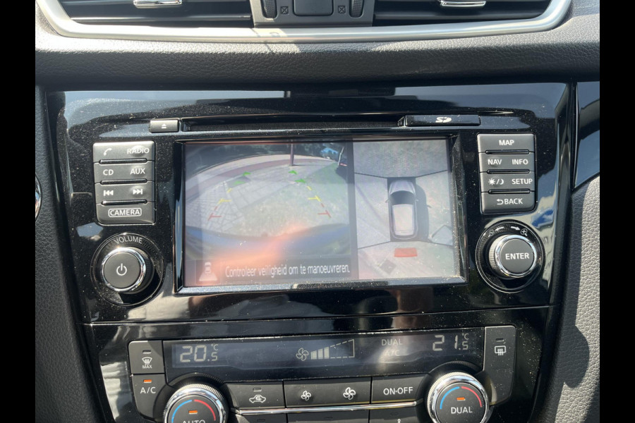 Nissan QASHQAI 1.2 N-Vision 115pk Trekhaak | Panoramadak | 360 graden Camera's | Stoelverwarming | Navigatie | Bluetooth