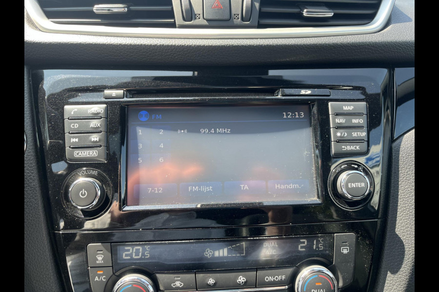 Nissan QASHQAI 1.2 N-Vision 115pk Trekhaak | Panoramadak | 360 graden Camera's | Stoelverwarming | Navigatie | Bluetooth