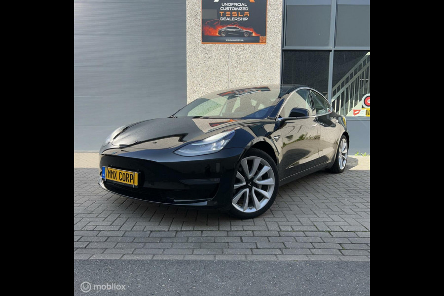 Tesla Model 3 Long Range 78kwh ZWART MMX PACK+TREKHAAK