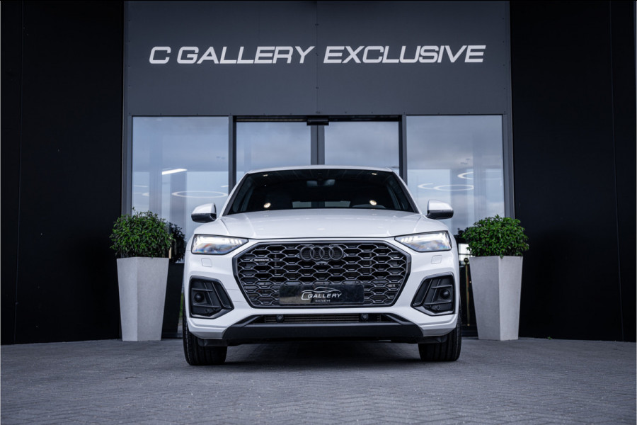 Audi Q5 Sportback 55 TFSI e S edition Competition - Luchtvering | 360 Camera | Elek. Stoelen | ACC | Sfeerverlichting S-Line