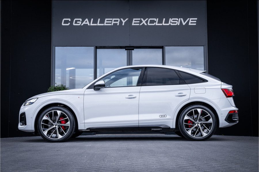 Audi Q5 Sportback 55 TFSI e S edition Competition - Luchtvering | 360 Camera | Elek. Stoelen | ACC | Sfeerverlichting S-Line