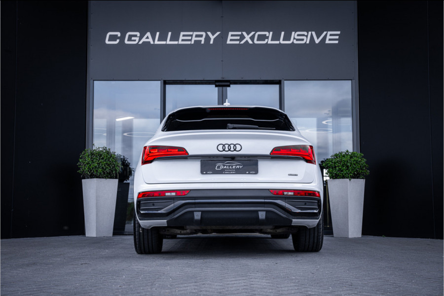 Audi Q5 Sportback 55 TFSI e S edition Competition - Luchtvering | 360 Camera | Elek. Stoelen | ACC | Sfeerverlichting S-Line
